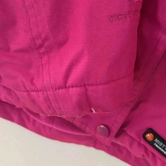 [L]Misty Mountain Pink  Waterproof Winter Fleece Jacket - Picture 5 of 12